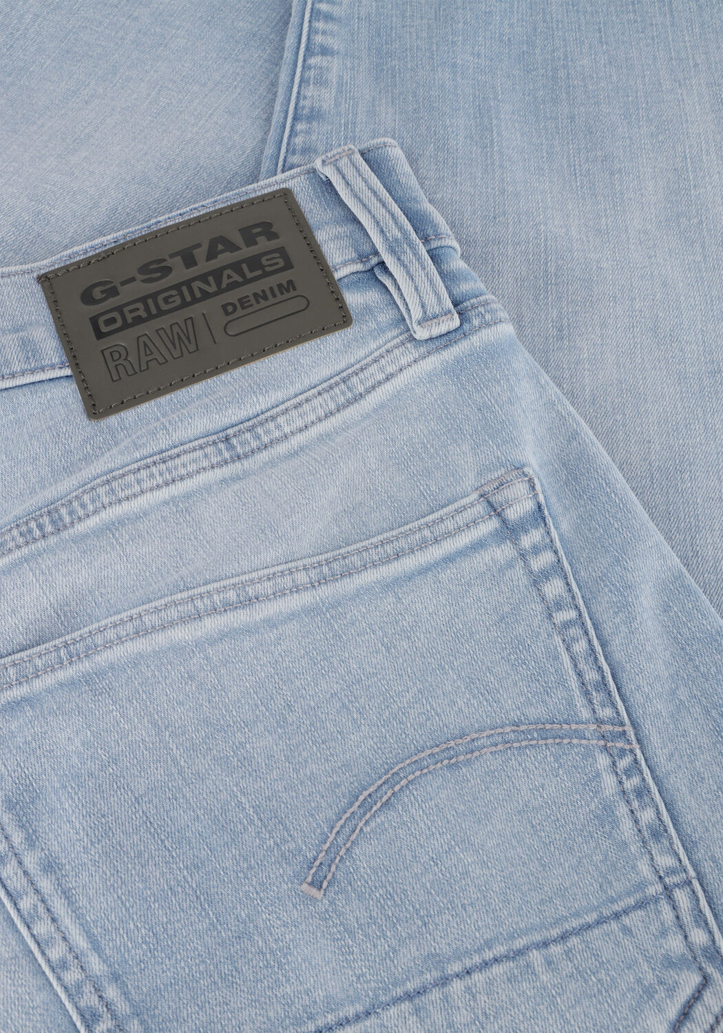 Lichtblauwe G-STAR RAW Slim fit jeans 3301 SLIM - large