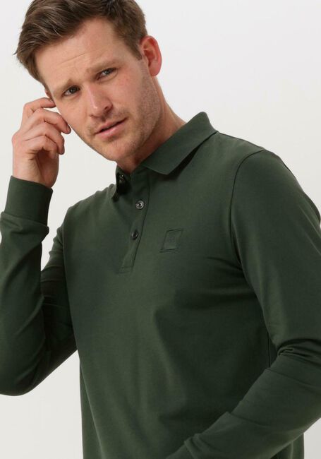 BOSS ORANGE Polo PASSERBY Vert foncé - large