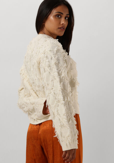 Gebroken wit SECOND FEMALE Trui CARLI KNIT O-NECK - large