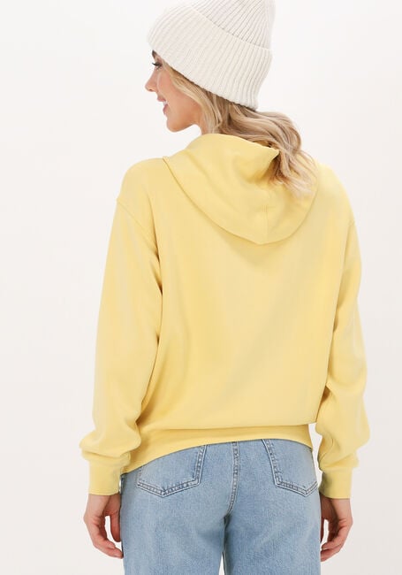 MSCH COPENHAGEN Chandail IMA Q LOGO HOOD SWEATSHIRT en jaune - large
