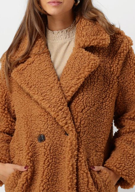 UGG Manteau Teddy GERTRUDE LONG TEDDY COAT en camel - large