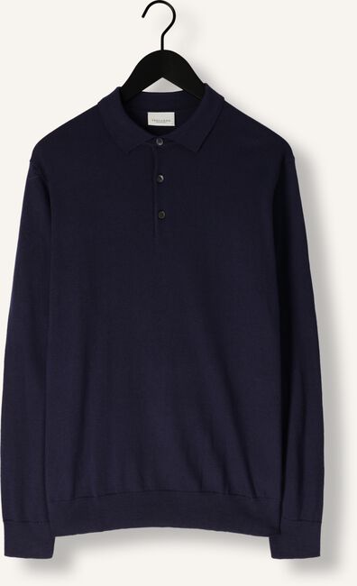 Donkerblauwe PROFUOMO Polo POLO LONG SLEEVE Donkerblauwe PROFUOMO Polo POLO LONG SLEEVE - large