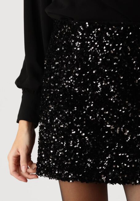NEO NOIR Mini-jupe MIVA VELVET SEQUINS SKIRT en noir - large