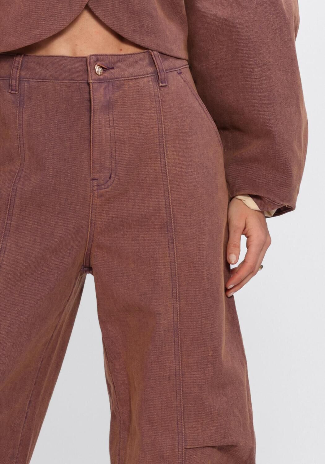 STUDIO AMAYA Pantalon large RIFT PANTS en violet - large