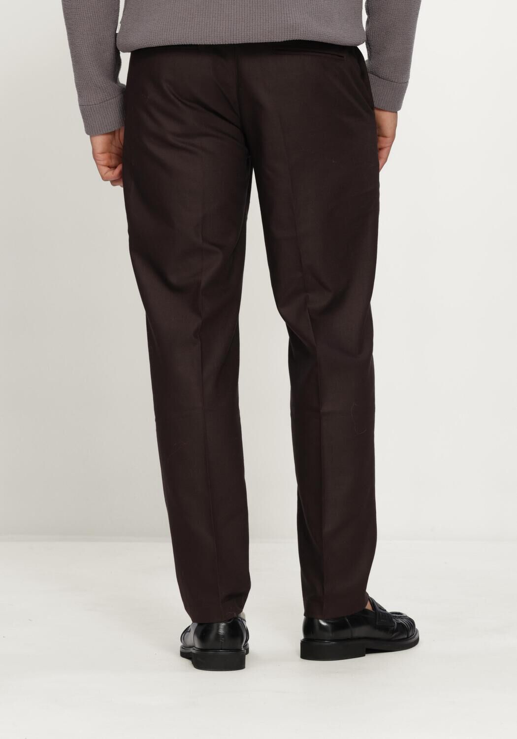 Bruine LES DEUX Chino BRUSHED TWILL REG SUIT PANTS - large