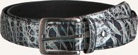 Grijze REHAB Riem BELT CROCO ZEBRA - medium