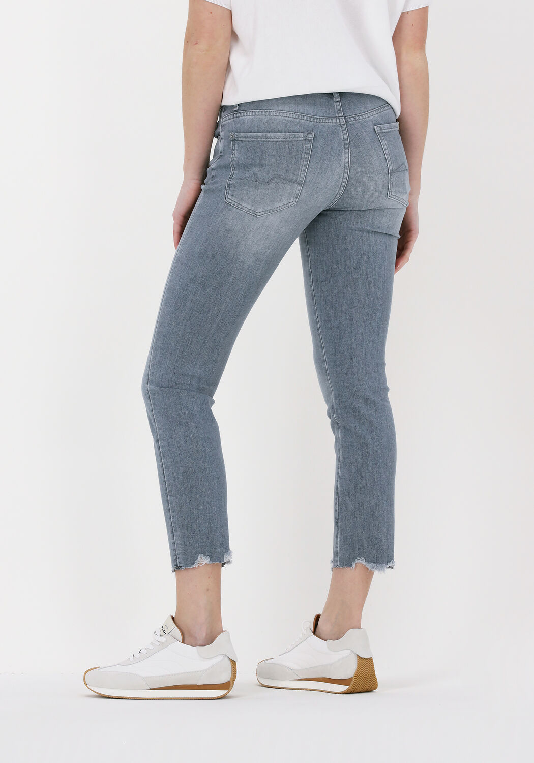 7 FOR ALL MANKIND Slim fit jeans ROXANNE ANKLE en gris Omoda