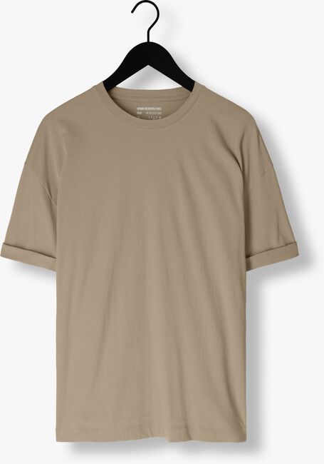 Beige DRYKORN T-shirt THILO 520003 - large