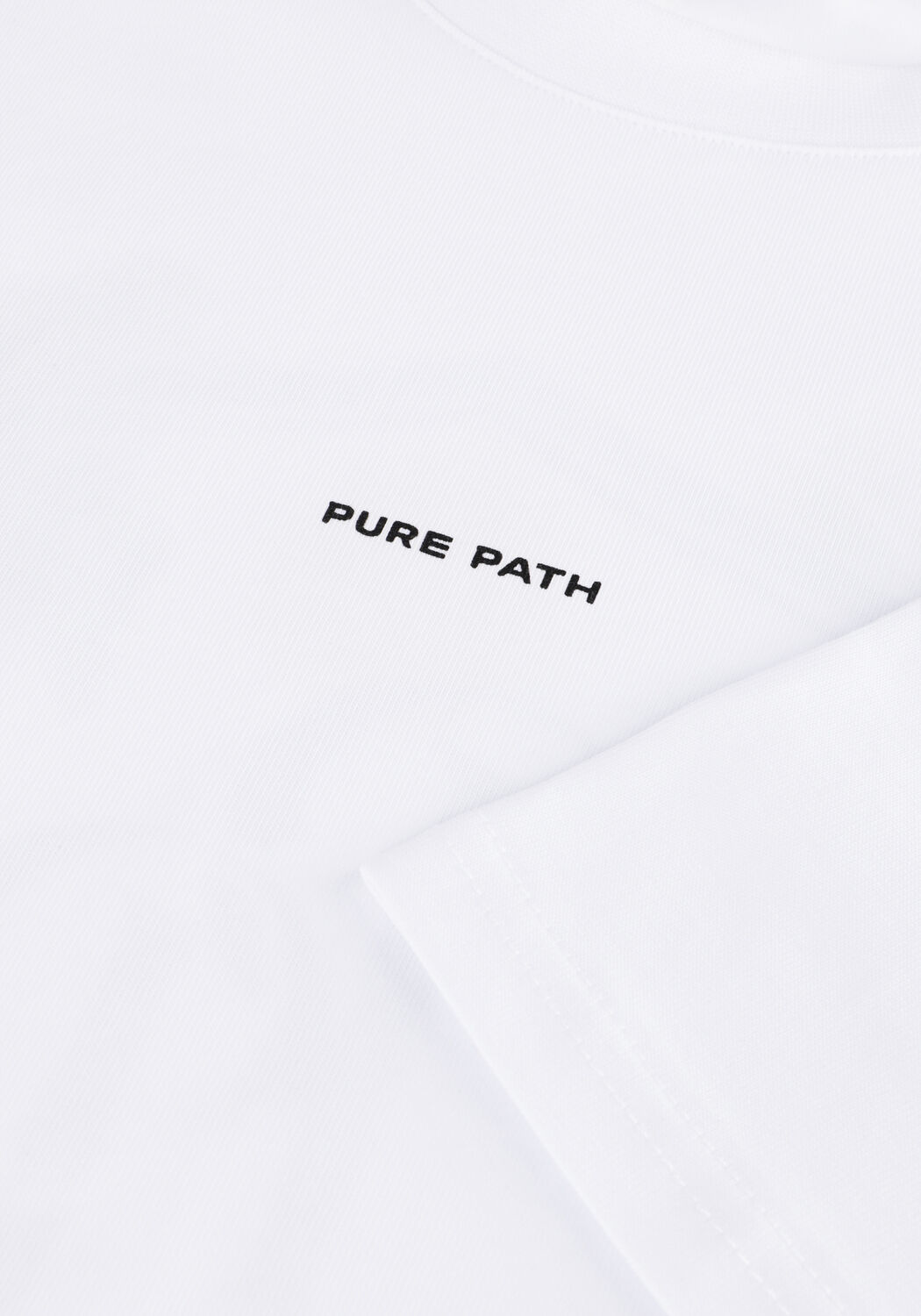 PURE PATH T-shirt LOOSE FIT CREWNECK SS T-SHIRTS en blanc - large