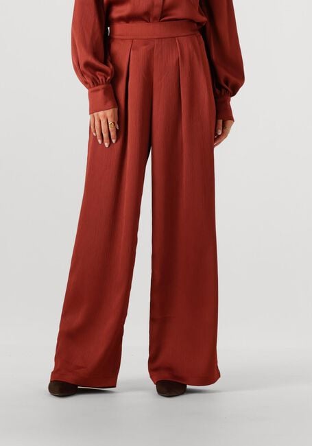 Rode STUDIO AMAYA Wijde broek JASMIN - large