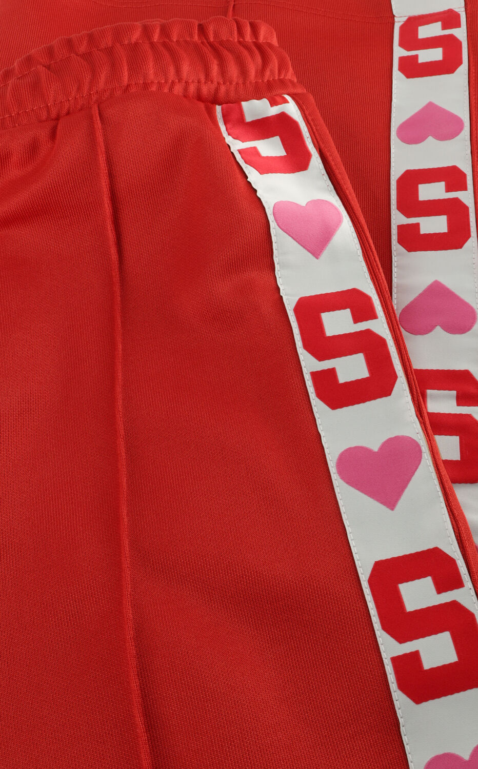 Salty Stitch Pantalon large TRACK PANTS en rouge - large