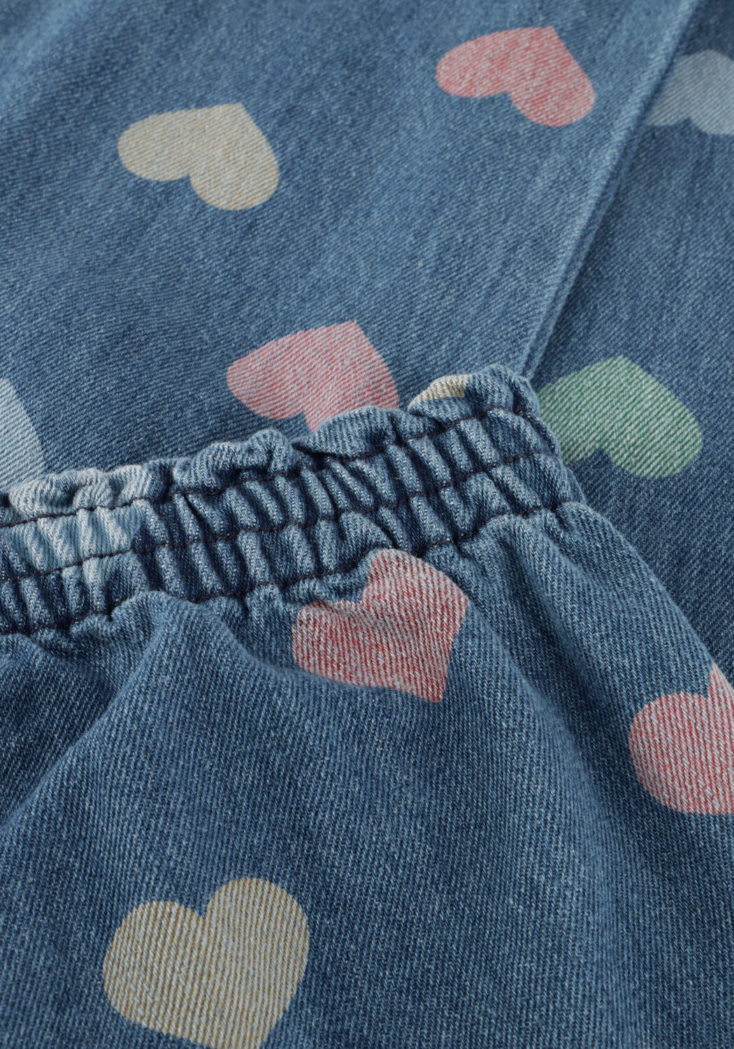 KONGES SLOJD Slim fit jeans MAGOT FRILL PANTS GOTS en bleu - large