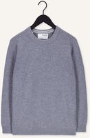 SELECTED MEN Pull NEWCOBAN LAMBS WOOL CREW NECK W en gris SELECTED MEN Pull NEWCOBAN LAMBS WOOL CREW NECK W en gris - medium