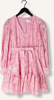 Roze SELECTED WOMEN Mini jurk SLFCALLI-SADIE LS SHORT V-NECK DRESS FF Roze SELECTED WOMEN Mini jurk SLFCALLI-SADIE LS SHORT V-NECK DRESS FF - medium