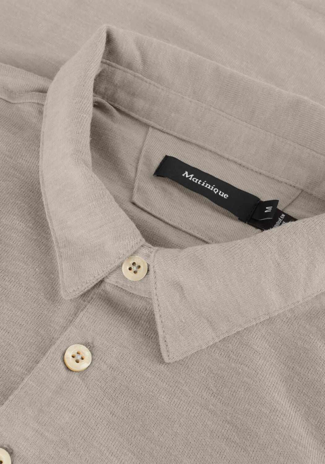 MATINIQUE Polo MASANFORD POLO en taupe - large