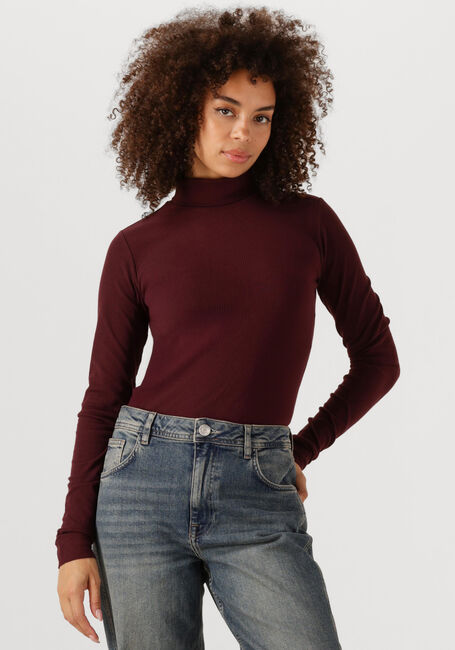 PENN & INK LONGSLEEVE W25F1720-A Hauts & T-shirts en rouge - large