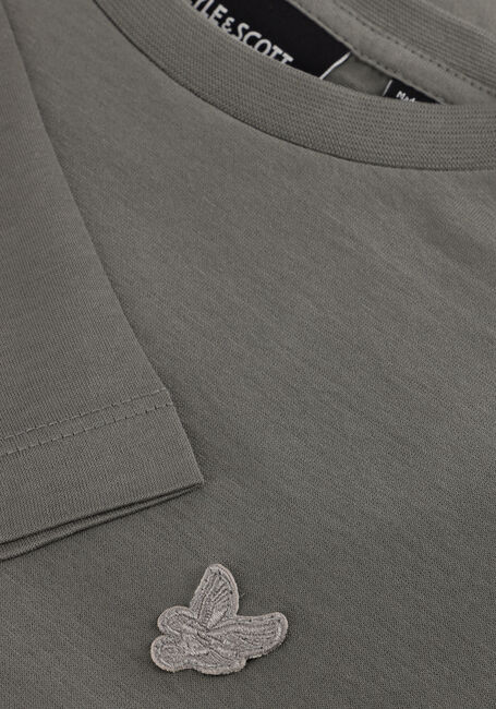 LYLE & SCOTT T-shirt MERCERISED TONAL T-SHIRT en gris - large