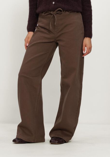 MODSTR&Ouml;M ISOLDEMD DYE PANTS Pantalons en marron - large