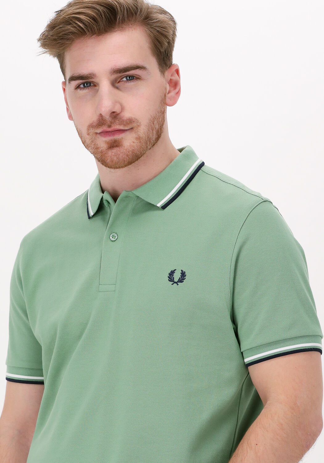 Polo fred perry vert on sale