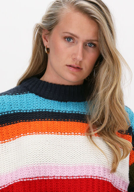 Multi TOMMY JEANS Trui TJW MULTI COLORBLOCK SWEATER - large