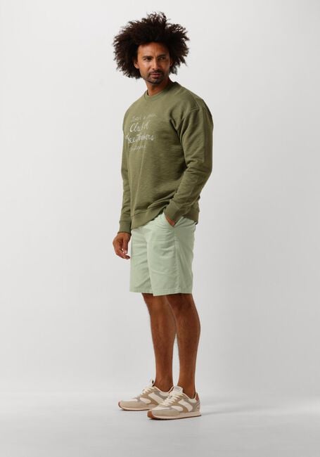 SCOTCH & SODA Chandail CHEST ARTWORK SWEATSHIRT en vert - large