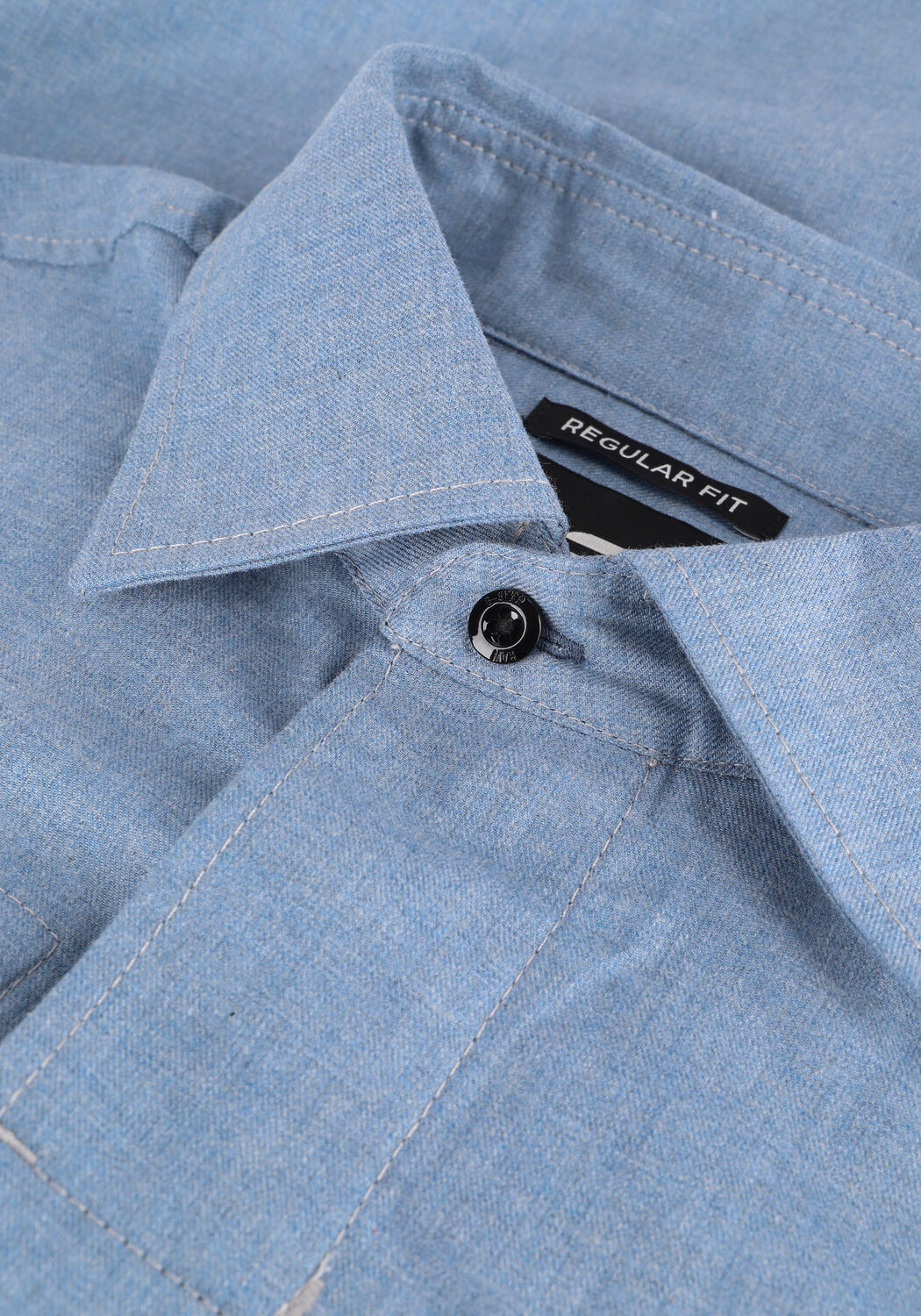 Blauwe G-STAR RAW Casual overhemd SECRET UTILITY REG SHIRT - large