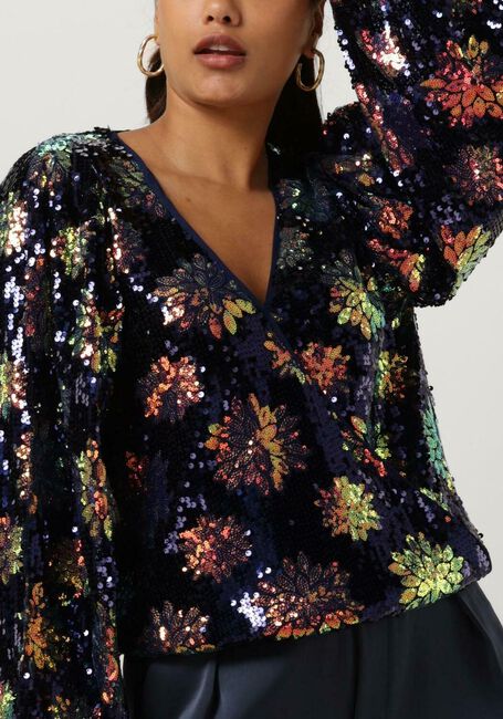 POM AMSTERDAM MESMERIZING TOP Blouses en bleu - large
