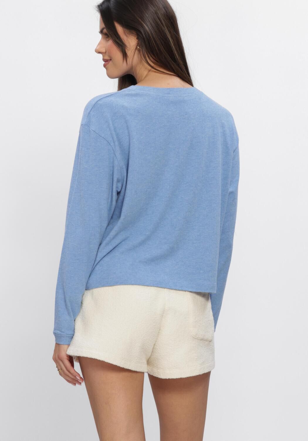 AMERICAN VINTAGE Spencer YPAWOOD en bleu - large