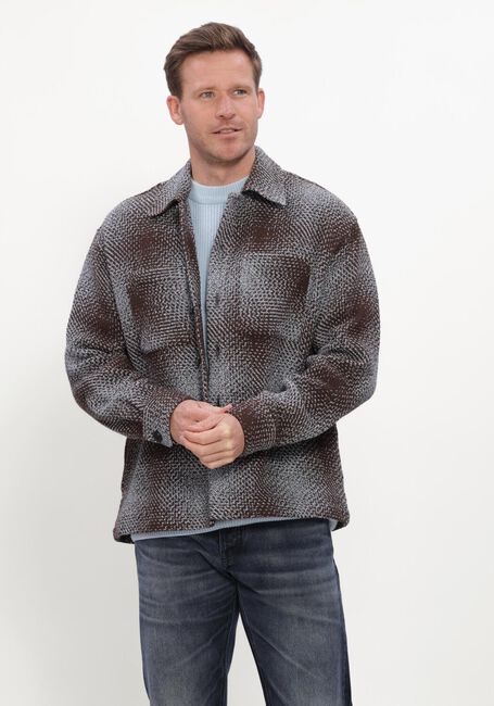 Bruine RESTER&Ouml;DS Overshirt RTNOLAN HEAVY TWILL OVERSHIRT - large
