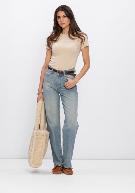 TOMMY JEANS T-shirt TJW SLIM LINEAR TEE EXT Sable - large