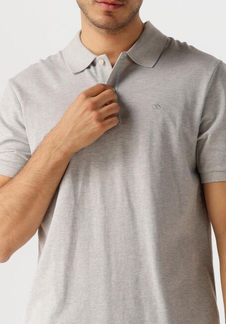 Grijze SCOTCH & SODA Polo LOGO PIQUE POLO - large