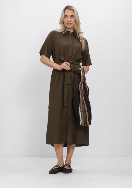 Donkerblauwe MY ESSENTIAL WARDROBE Jurken MWDIAS SS BOXY SHIRTDRESS - large