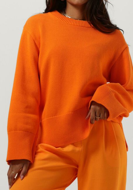 Oranje MODSTRÖM Trui CORBIN MD O-NECK - large