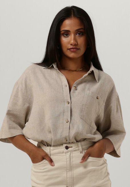 Zand MSCH COPENHAGEN  MSCHGINIA WRAP SHIRT - large