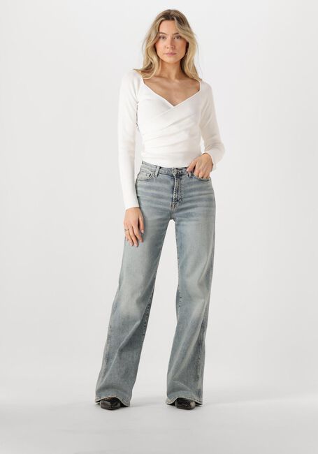 NEO NOIR Haut ELAINA KNIT BLOUSE en blanc - large