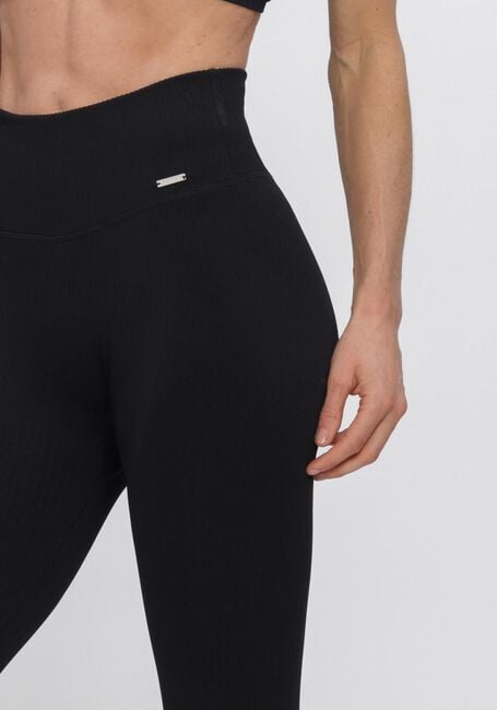 Zwarte AIM'N Broeken/jumpsuits RIBBED SEAMLESS TIGHTS - large