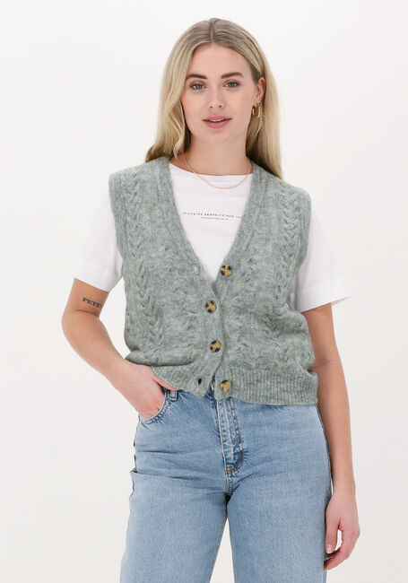 MY ESSENTIAL WARDROBE Spencer LAGO KNIT VEST en vert - large