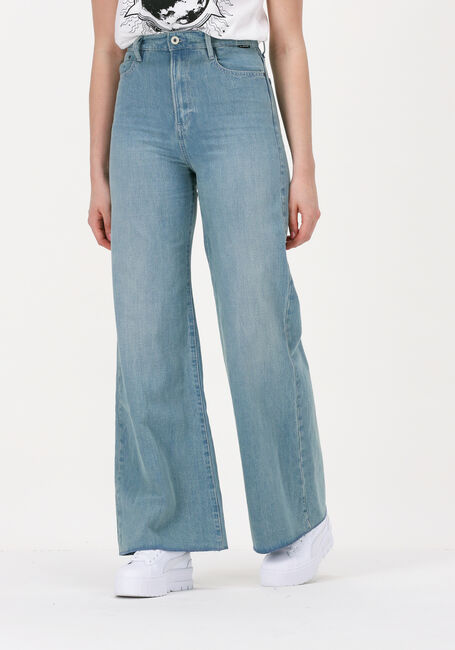 G-STAR RAW Wide jeans DECK ULTRA HIGH WIDE LEG en bleu - large