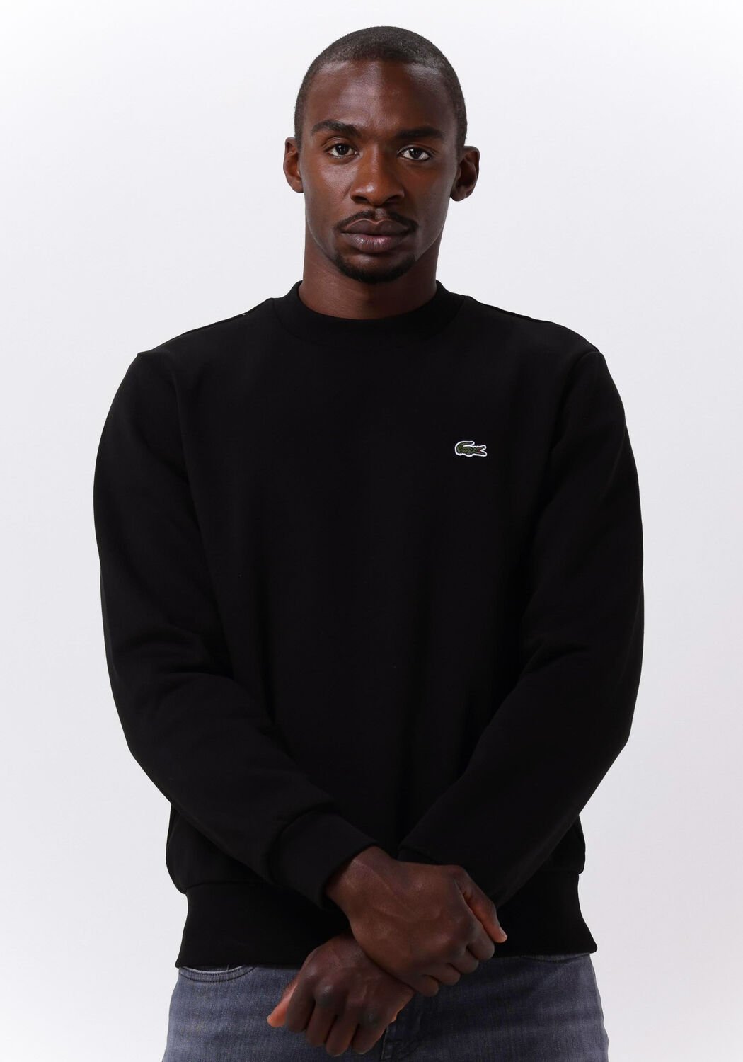 Lacoste trui zwart outlet
