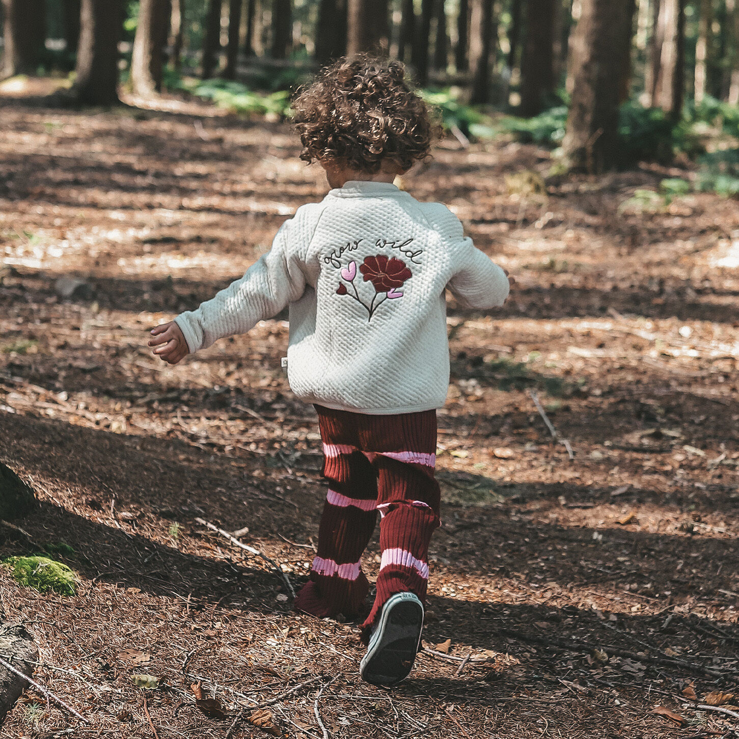 Lichtroze YOUR WISHES Vest GROW WILD QUILTED JACKET - large