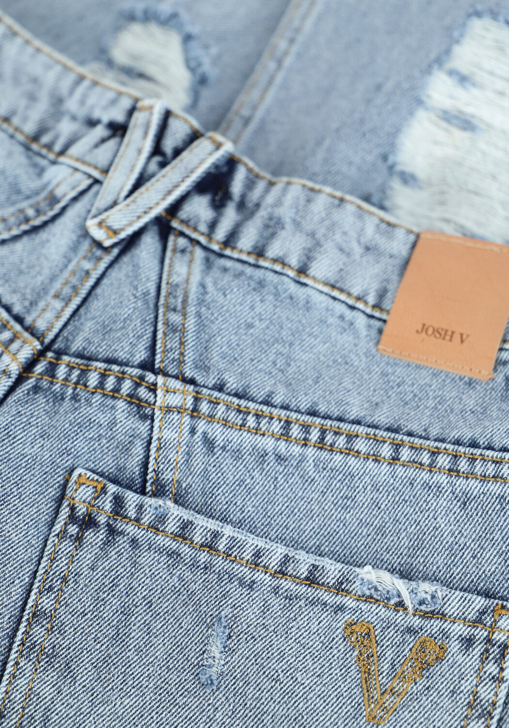 Blauwe JOSH V Mom jeans MELIKA - large