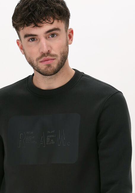 G-STAR RAW Chandail RAW. DOUBLE LAYER R SW Vert foncé - large