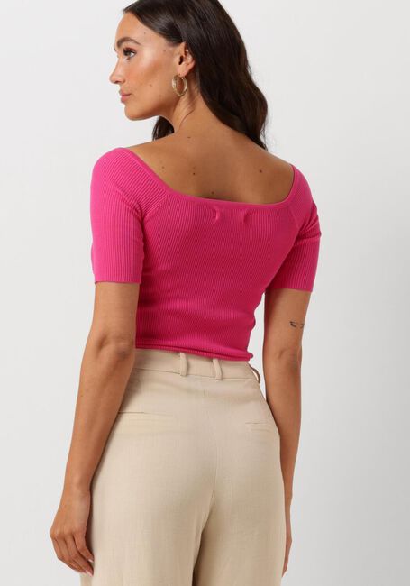 YDENCE Haut KNITTED TOP NANI Fuchsia - large
