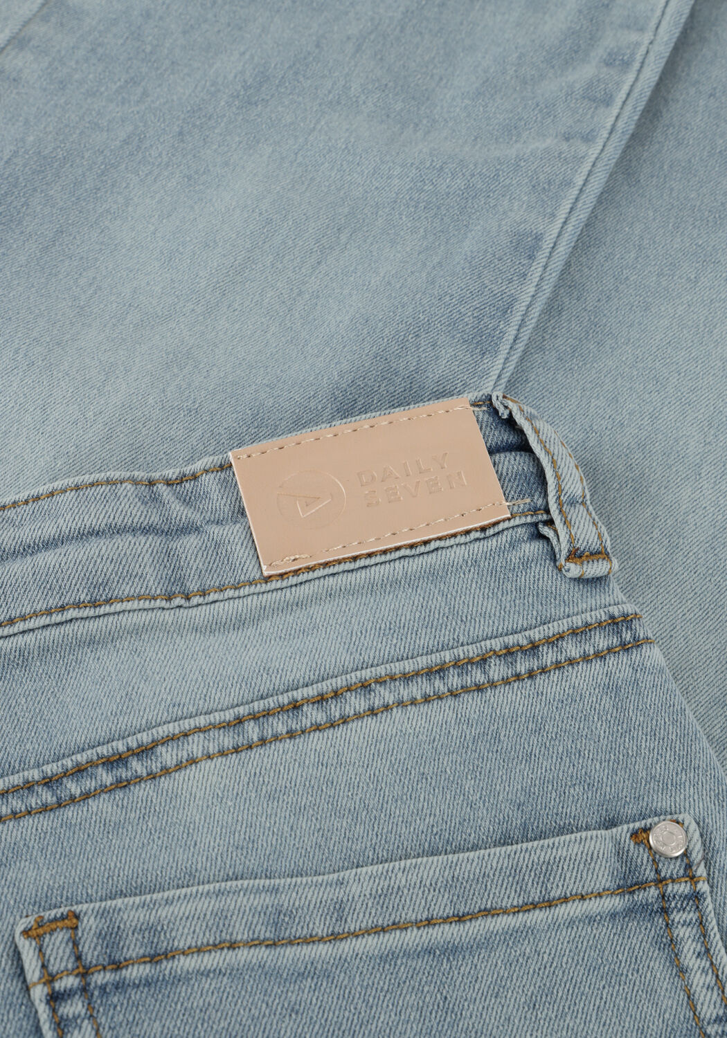 DAILY7 Straight leg jeans 2900 WIDE PATCH FIT Bleu clair - large