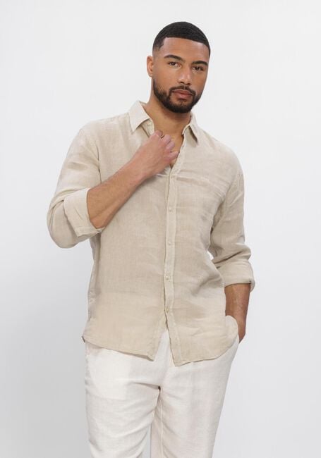 BOSS ORANGE Chemise d&eacute;contract&eacute; RELEGANT_6 en beige - large