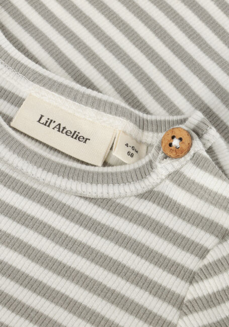 Grijze LIL' ATELIER  NBMGAGO LS SLIM BODY LIL NOOS - large