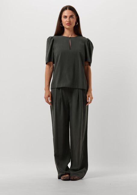 MODSTRÖM Haut FANYAMD SS TOP en vert - large