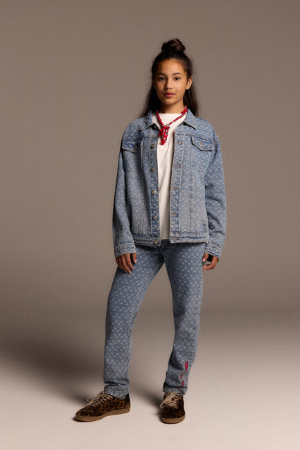ALIX MINI Mom jeans TAPARED BULL DENIM PANTS Bleu clair - large