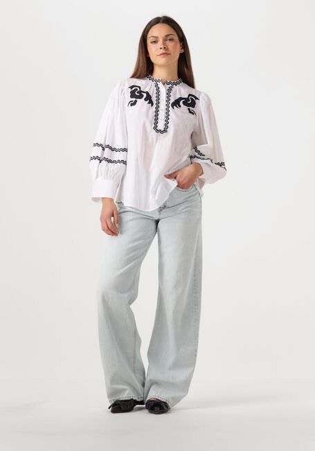 Witte ANTIK BATIK  DALI BLOUSE - large