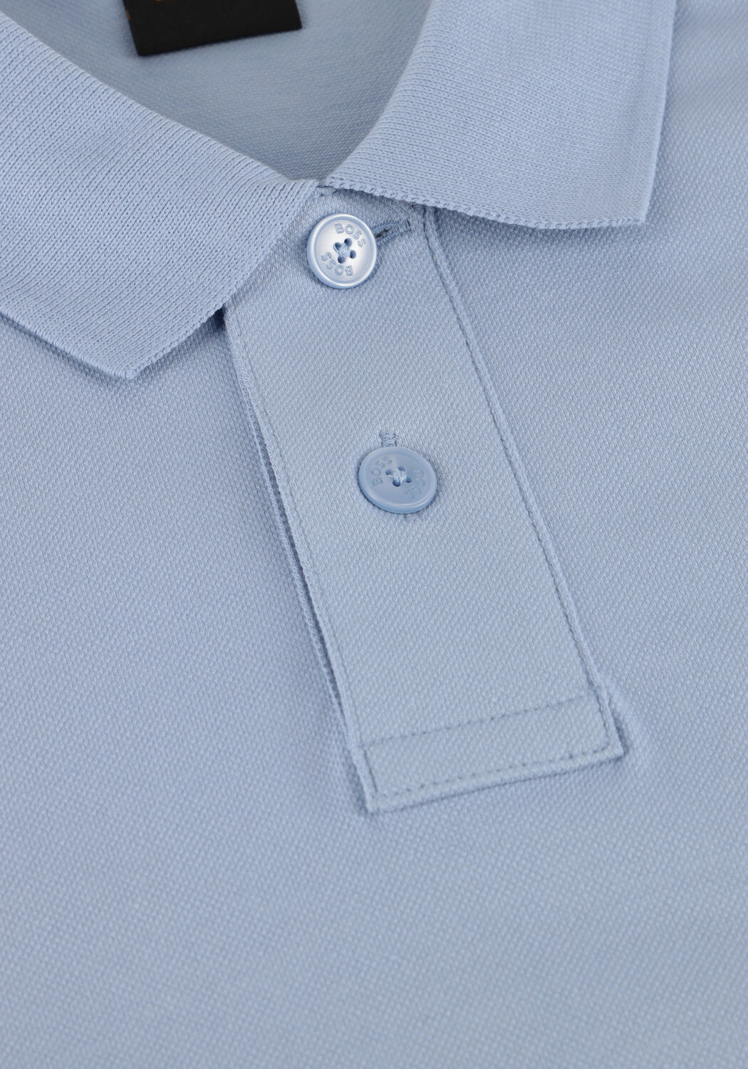 BOSS ORANGE Polo PASSERBY en bleu - large